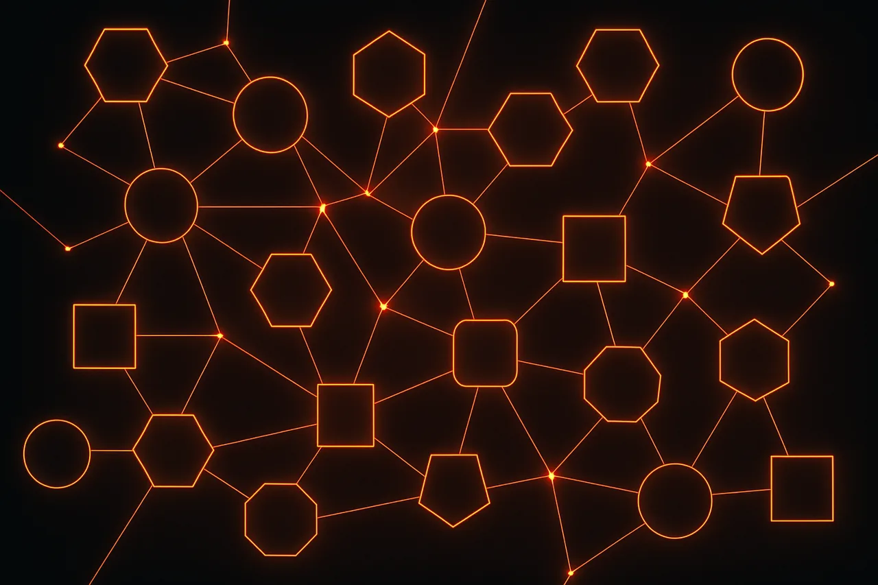 A network of publishing channels connected to one content workflow
